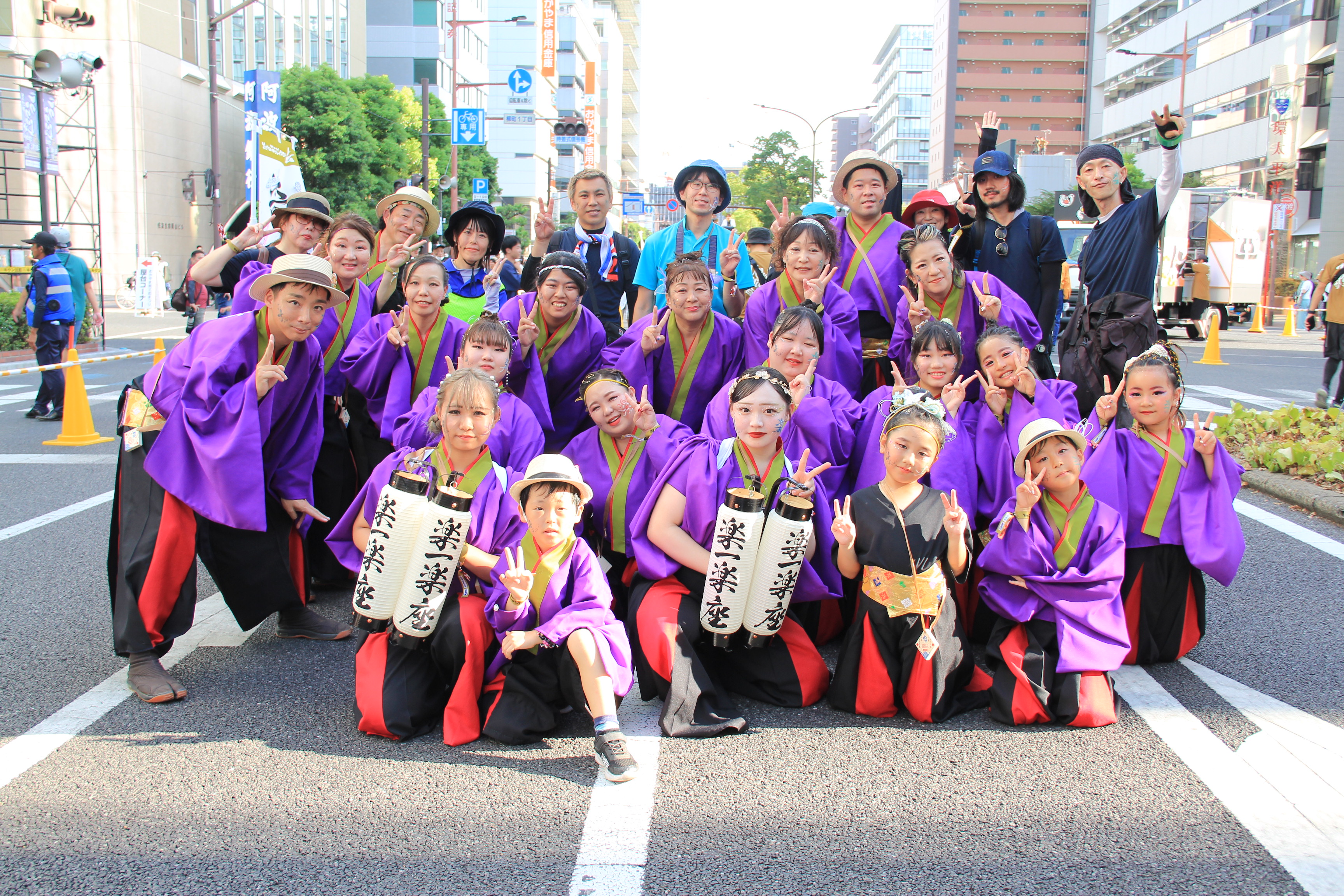 岡山うらじゃ連 楽一楽座